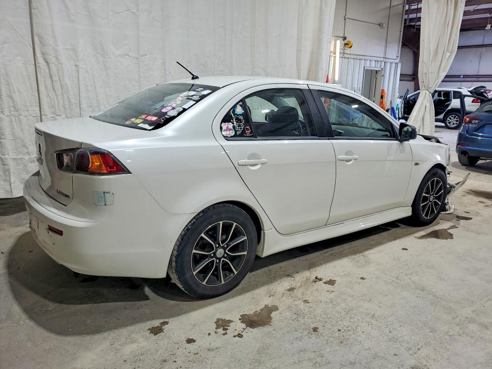 2017 Mitsubishi Lancer VIN JA32U2FUXHU005227 COPART salvage auction — FRONT END, NY - MV-907A SALVAGE CERTIFICATE, sold $575 on 2026-07-27 (photo 3)