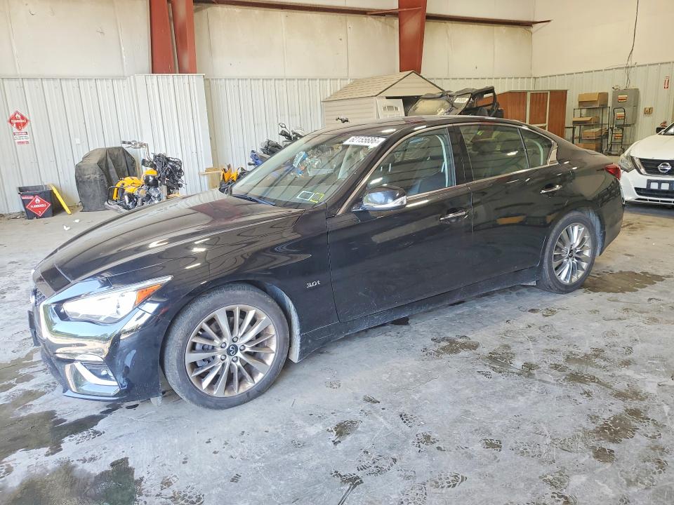 2020 Infiniti Q50 VIN JN1EV7AR8LM252561 COPART salvage auction — MINOR DENT/SCRATCHES, Ny - Certificate Of Title, sold $475 on 2026-07-27 (photo 1)