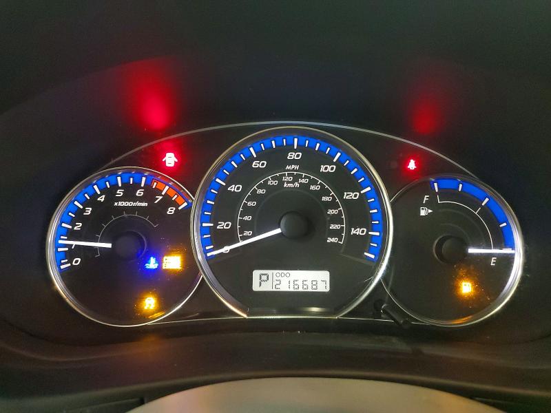 2012 Subaru Forester VIN JF2SHAEC8CH441165 COPART salvage auction — MINOR DENT/SCRATCHES, Ct - Certificate Of Title (P), sold $1,250 on 2026-07-27 (photo 9)