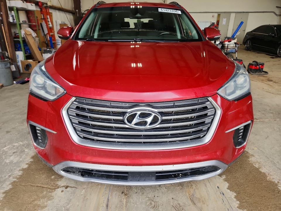 2019 Hyundai Santa fe VIN KM8SNDHF0KU297563 COPART salvage auction — REAR END, Ab - Bos - Salvage, sold $1,550 on 2026-07-30 (photo 5)