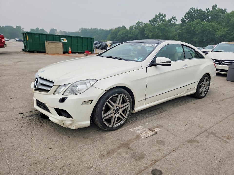 2010 Mercedes-benz E-class VIN WDDKJ7CB1AF043598 COPART salvage auction — FRONT END, Pa - Certificate Of Salvage, sold $825 on 2026-08-13 (photo 1)
