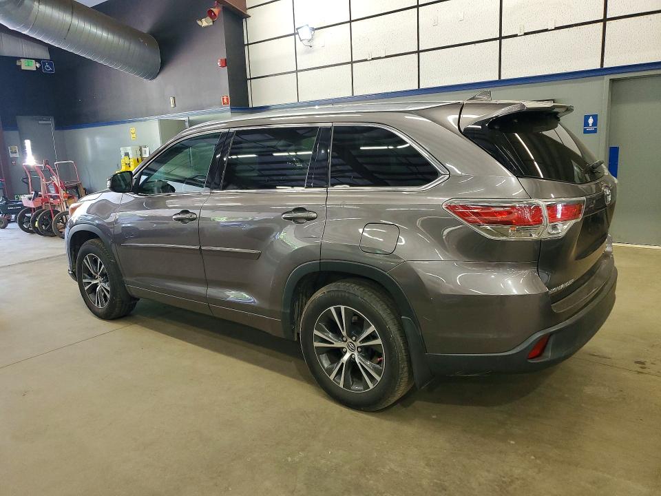 2016 Toyota Highlander VIN 5TDJKRFH8GS277521 COPART salvage auction — SIDE, MA - CERTIFICATE OF TITLE (P), sold $11,600 on 2026-07-27 (photo 2)