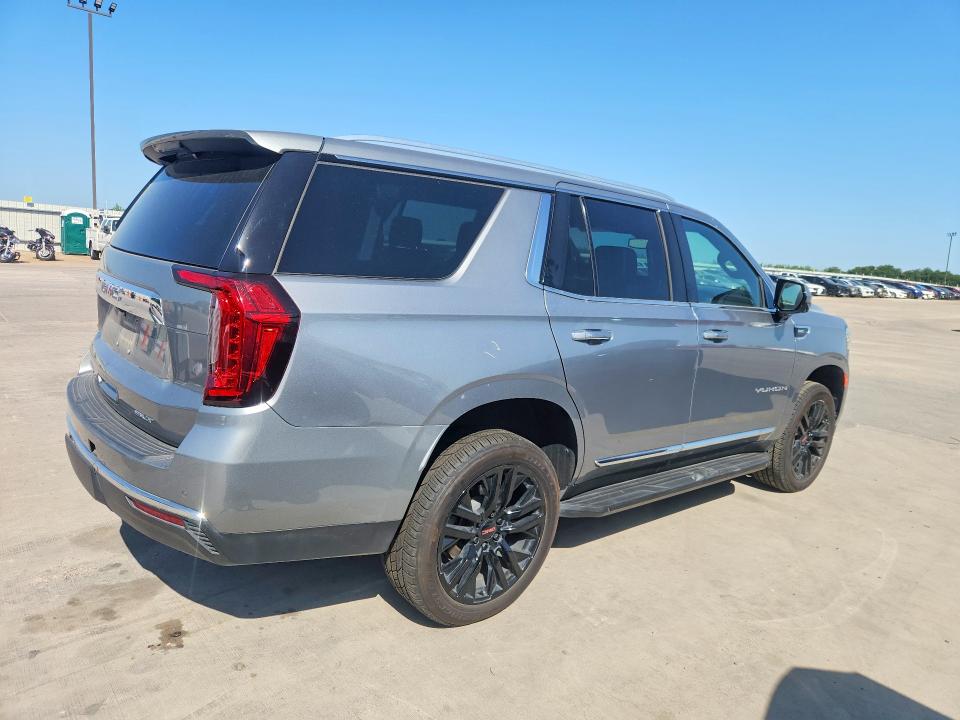 2023 Gmc Yukon VIN 1GKS1BKD2PR504657 COPART salvage auction — REAR END, Tx - Salvage Vehicle Title, sold $13,400 on 2026-07-30 (photo 3)