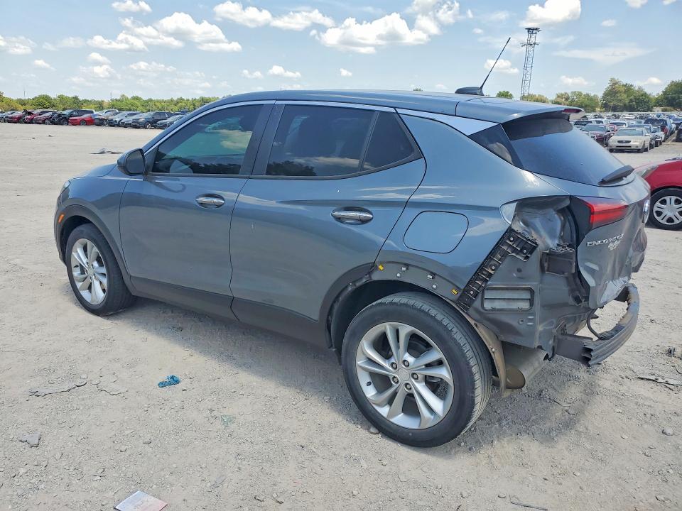 2021 Buick Encore VIN KL4MMBS23MB062075 COPART salvage auction — REAR END, Ok - Cert Of Title-Salvage, sold $3,350 on 2026-08-27 (photo 2)