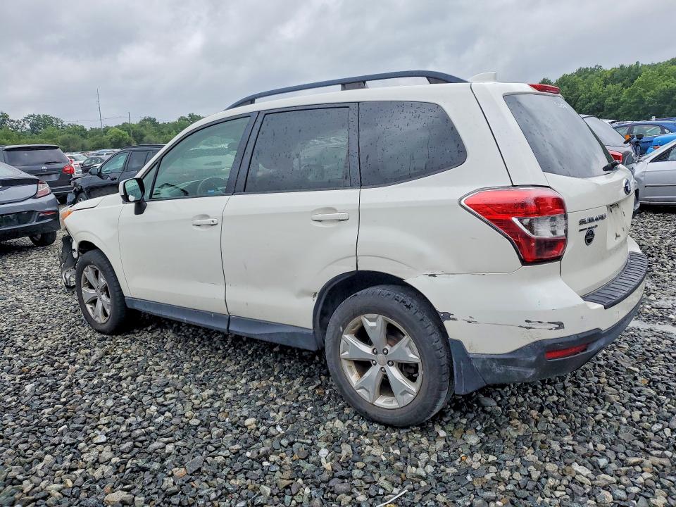 2016 Subaru Forester VIN JF2SJADCXGH427442 COPART salvage auction — FRONT END, MA - CERTIFICATE OF TITLE, sold $825 on 2026-08-01 (photo 2)