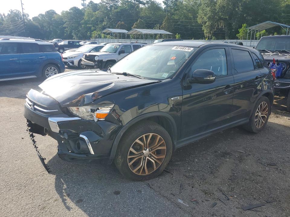 2019 Mitsubishi Outlander VIN JA4AR3AU8KU030396 COPART salvage auction — FRONT END, Va - Cert Of Title - Salvage, sold $3,150 on 2026-07-27 (photo 1)