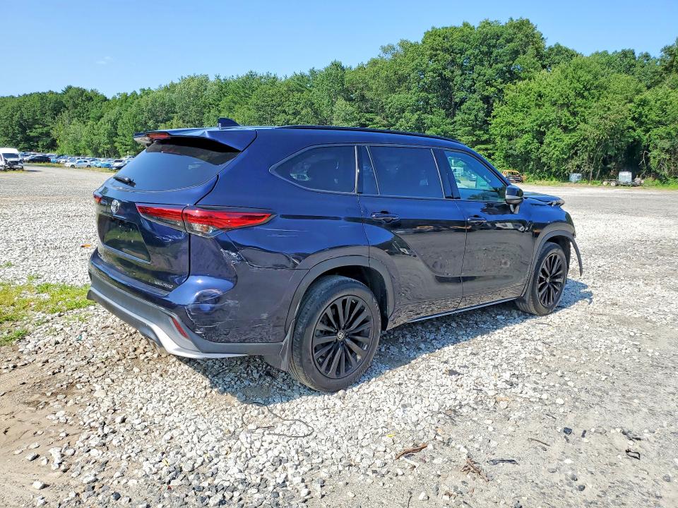 2023 Toyota Highlander VIN 5TDKDRBH0PS512837 COPART salvage auction — FRONT END, NY - CERTIFICATE OF TITLE, sold $22,800 on 2026-08-24 (photo 3)