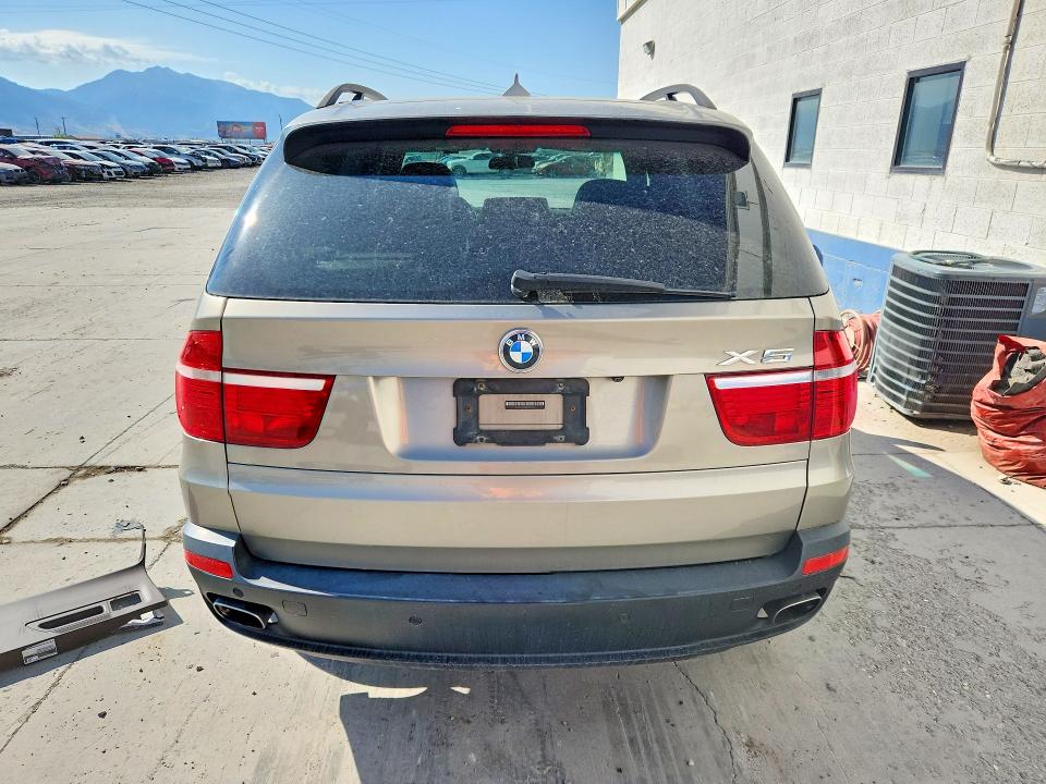 2008 BMW X5 VIN 5UXFE83528LZ47079 COPART salvage auction — REAR END, UT - CERTIFICATE OF TITLE, sold $725 on 2026-07-27 (photo 6)