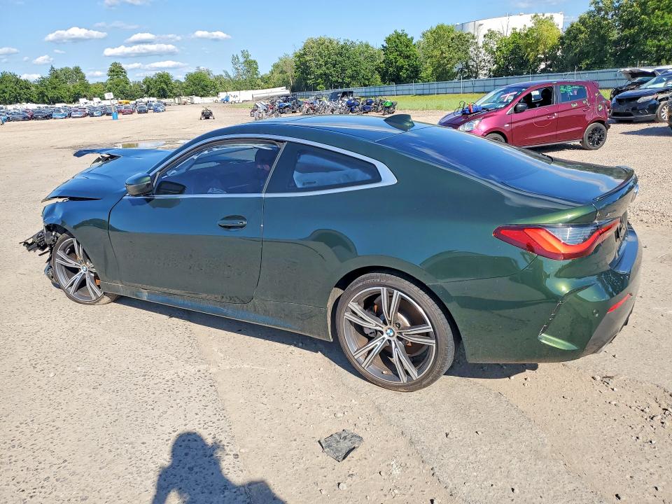 2022 BMW VIN WBA73AP08NCK84496 COPART salvage auction — FRONT END, Ny - Mv-907A Salvage Certificate, sold $9,500 on 2026-08-19 (photo 2)