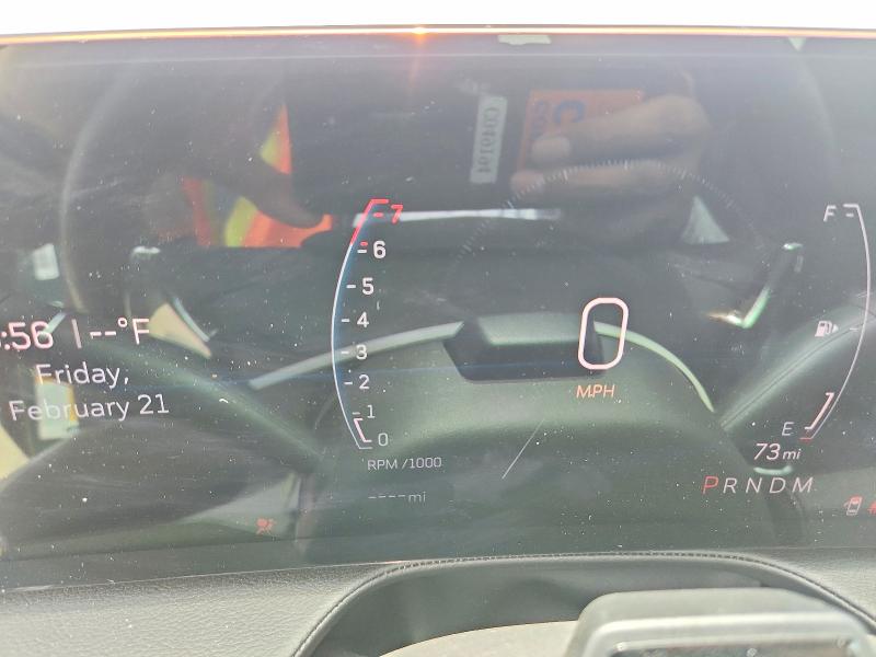 2025 Cadillac Ct5 VIN 1G6DP5RK4S0121666 COPART salvage auction — FRONT END, Mi - Certificate Of Title, sold $14,900 on 2026-07-30 (photo 9)
