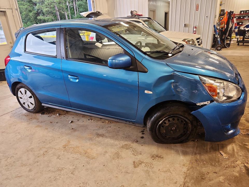 2015 Mitsubishi Mirage VIN ML32A3HJ5FH005051 COPART salvage auction — FRONT END, Mn - Parts Vehicle Bill Of Sale, sold $250 on 2026-07-16 (photo 4)
