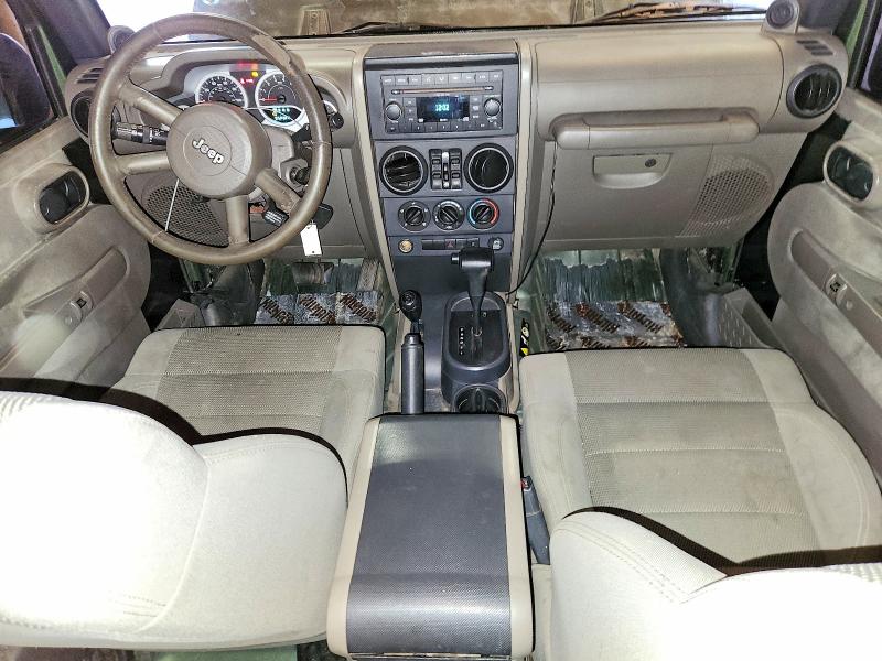 2007 Jeep Wrangler / VIN 1J4GA59157L149737 COPART salvage auction — MECHANICAL, Wv - Certificate Of Title (P), sold $3,550 on 2026-07-27 (photo 8)