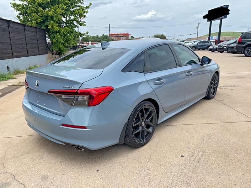 2022 Honda Civic VIN 2HGFE2F56NH541939 COPART salvage auction — MINOR DENT/SCRATCHES, Salvage Title, sold $8,100 on 2026-07-30 (photo 4)