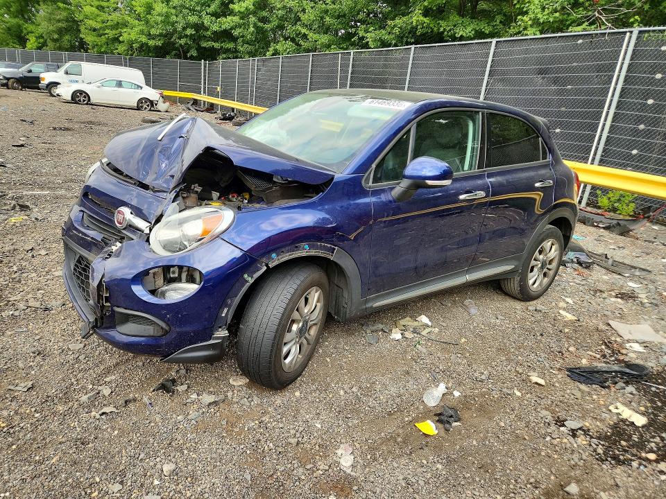2016 Fiat 500 VIN ZFBCFYBT4GP470263 COPART salvage auction — FRONT END, Md - Cert Of Salvage > 75% Damage, sold $275 on 2026-08-07 (photo 1)