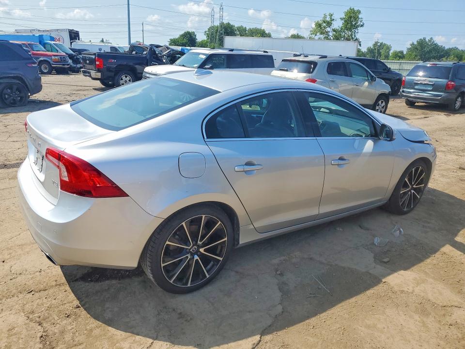 2016 Volvo S60 VIN YV126MFK4G2411806 COPART salvage auction — FRONT END, Mi - Certificate Of Title, sold $1,850 on 2026-08-11 (photo 3)