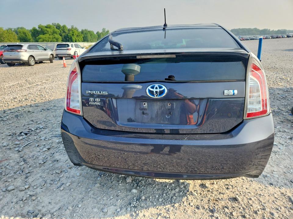 2013 Toyota Prius VIN JTDKN3DU2D1707626 COPART salvage auction — FRONT END, Mi - Certificate Of Title, sold $300 on 2026-07-30 (photo 6)