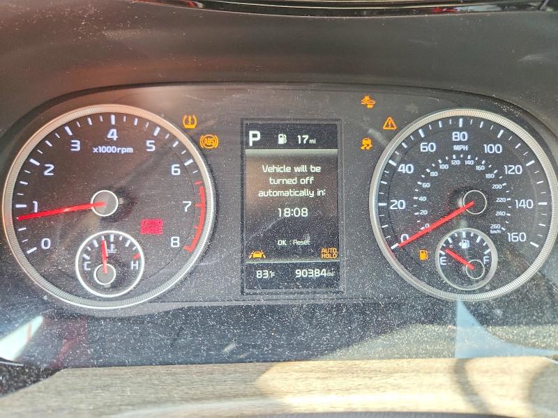 2022 Kia K5 VIN 5XXG34J20NG119640 COPART salvage auction — FRONT END, Ma - Certificate Of Title (P), sold $7,800 on 2026-07-27 (photo 9)