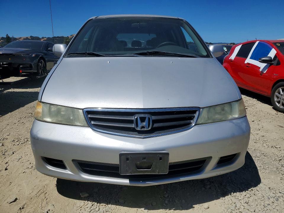 2002 Honda Odyssey VIN 2HKRL18612H555171 COPART salvage auction — FRONT END, CA - SALVAGE CERTIFICATE, sold $900 on 2026-08-04 (photo 5)