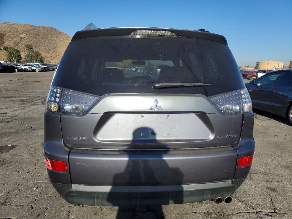 2007 Mitsubishi Outlander VIN JA4MS41X37Z005739 COPART salvage auction — FRONT END, Ca - Salvage Certificate, sold $150 on 2026-07-16 (photo 6)