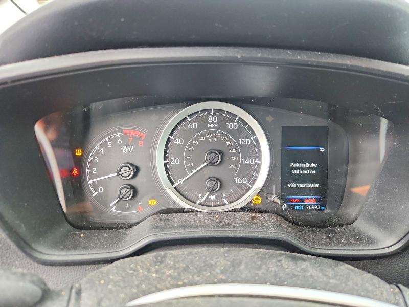 2020 Toyota Corolla VIN 5YFEPRAE9LP055220 COPART salvage auction — FRONT END, Nj - Cert Of Title-Salvage, sold $1,300 on 2026-07-31 (photo 9)
