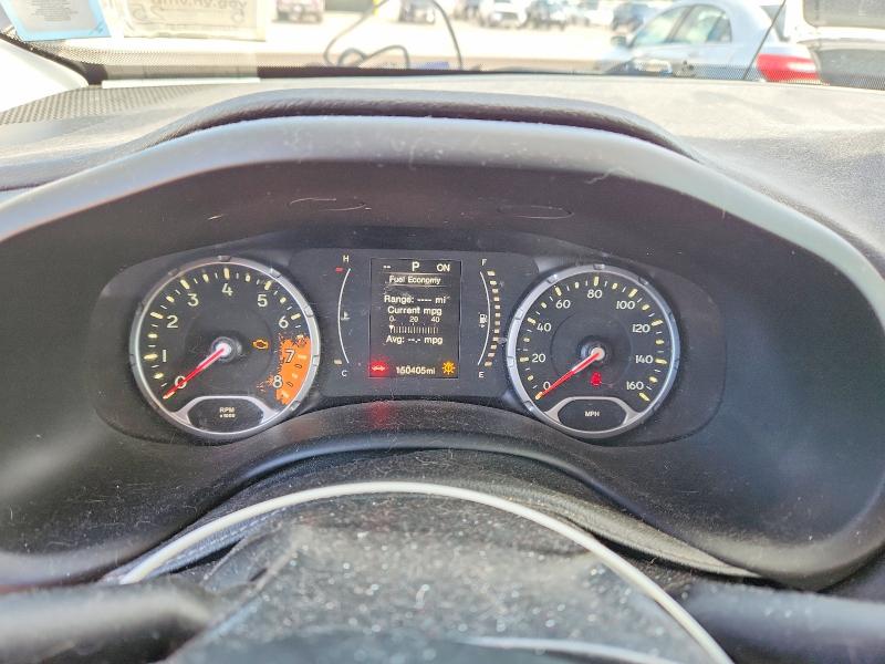 2016 Jeep Renegade VIN ZACCJBAT1GPC79140 COPART salvage auction — MECHANICAL, NY - CERTIFICATE OF TITLE, sold $450 on 2026-07-27 (photo 9)