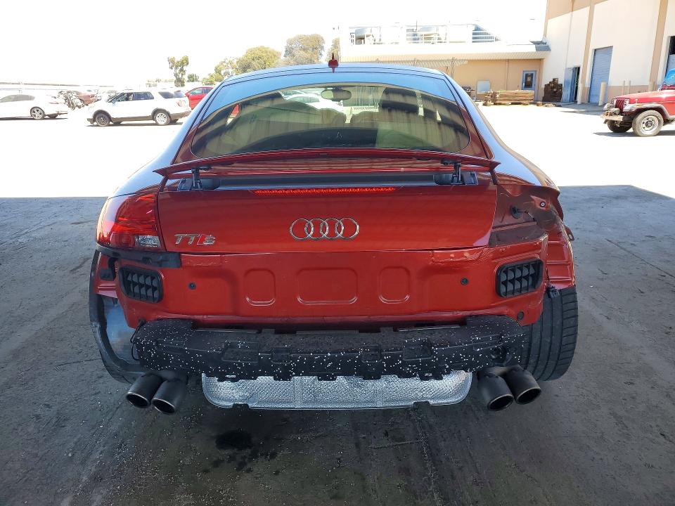 2011 Audi Tts VIN TRUB1AFK3B1022596 COPART salvage auction — FRONT END, Ca - Salvage Certificate, sold $1,150 on 2026-07-30 (photo 6)