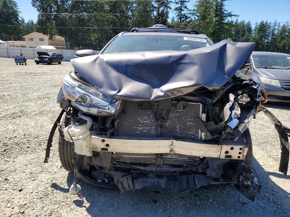 2016 Toyota Highlander VIN 5TDDKRFH2GS355773 COPART salvage auction — FRONT END, WA - BILL OF SALE, sold $4,400 on 2026-07-24 (photo 5)