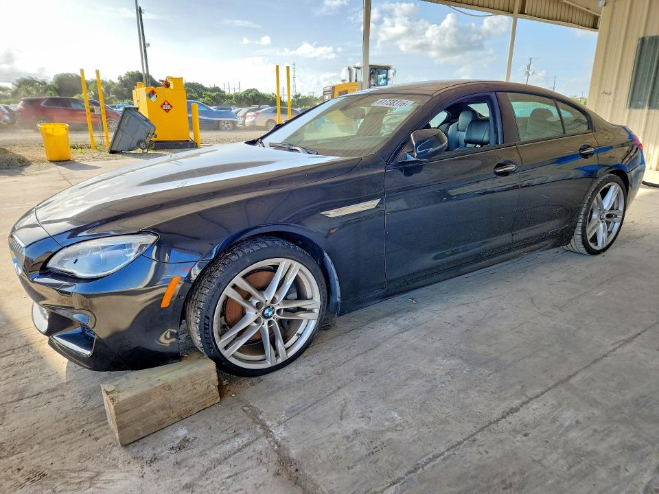 2017 BMW 6er VIN WBA6D4C51HD977601 COPART salvage auction — MECHANICAL, Fl - Certificate Of Title, sold $3,100 on 2026-08-18 (photo 1)