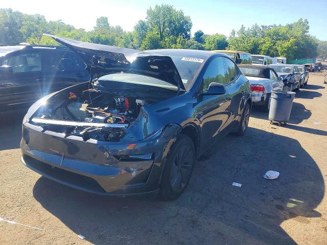 2026 Tesla Model y VIN 7SAYGDEDXTF548176 COPART salvage auction — FRONT END, Ny - Cert Of Title-Salvage (P), sold $4,300 on 2026-07-24 (photo 1)
