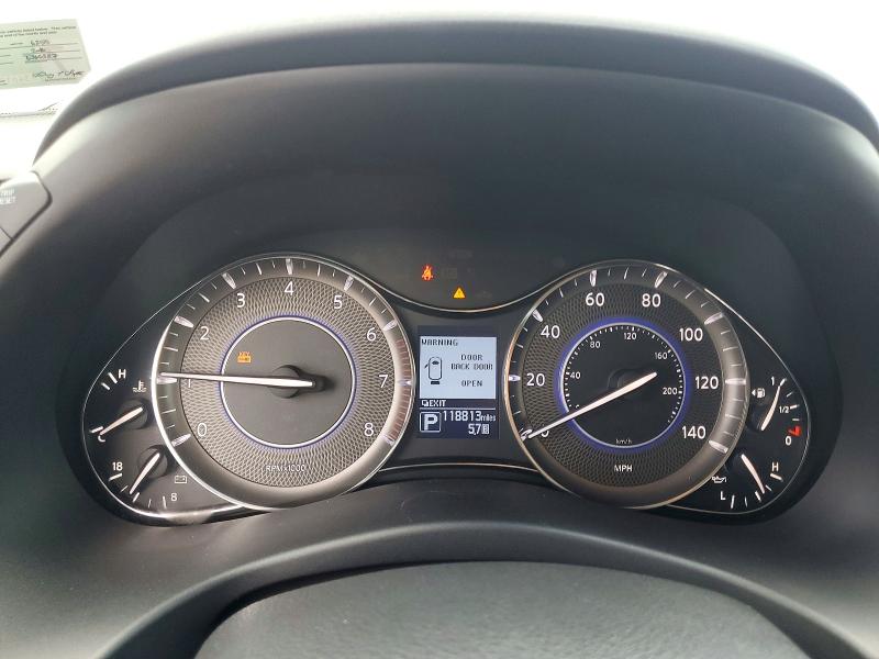 2016 Infiniti Qx80 VIN JN8AZ2NE1G9126355 COPART salvage auction — FRONT END, Va - Cert Of Title - Salvage, sold $3,650 on 2026-07-29 (photo 9)