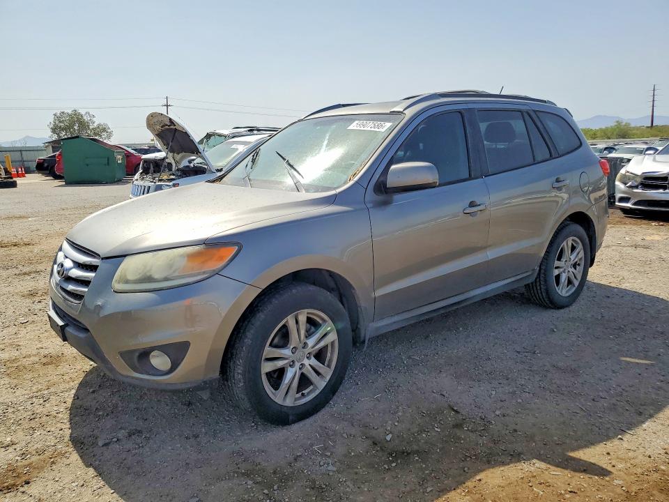 2012 Hyundai VIN 5XYZH4AG8CG153095 COPART salvage auction — REAR END, Az - Cert Of Title - Salvage, sold $1,050 on 2026-07-17 (photo 1)