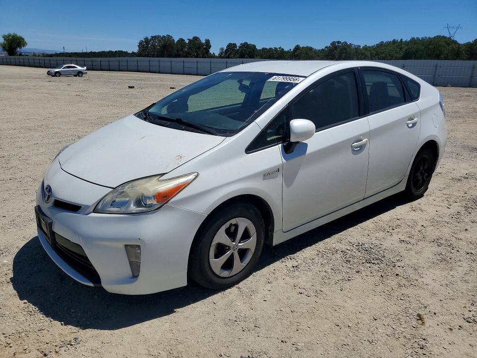 2014 Toyota Prius VIN JTDKN3DU6E0369154 COPART salvage auction — MINOR DENT/SCRATCHES, Ca - Dis/Dlr/Exp Only Clean Title, sold $1,350 on 2026-07-31 (photo 1)