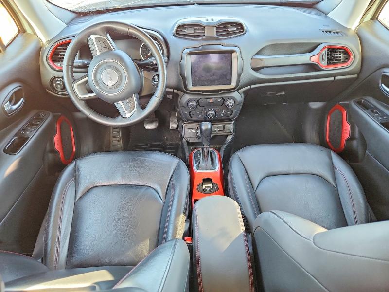 2018 Jeep Renegade VIN ZACCJBCB4JPJ00355 COPART salvage auction — FRONT END, Ca - Salvage Certificate, sold $80 on 2026-07-28 (photo 8)