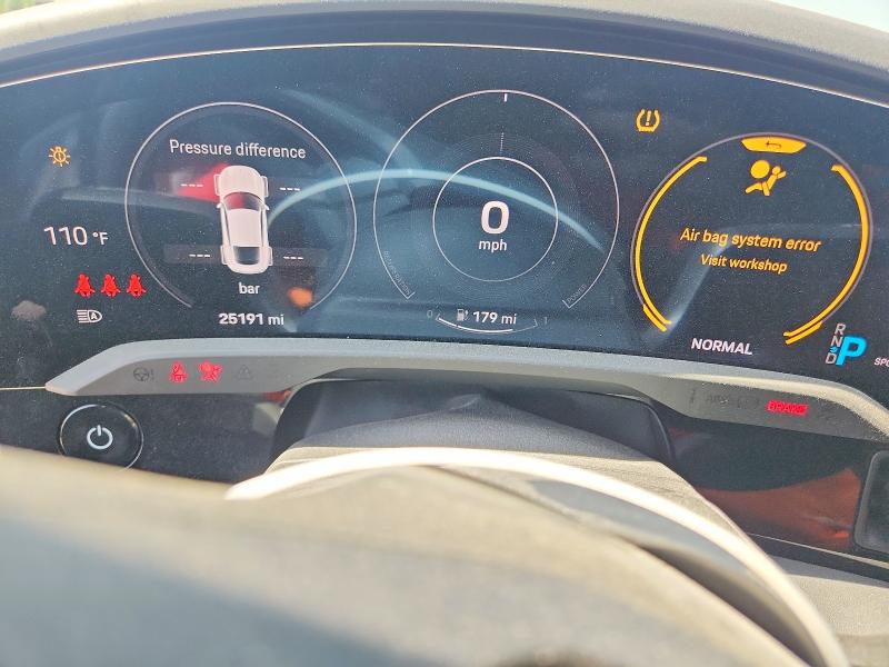 2022 Porsche VIN WP0AA2Y12NSA17147 COPART salvage auction — FRONT END, Tx - Salvage Vehicle Title, sold $27,000 on 2026-08-06 (photo 9)