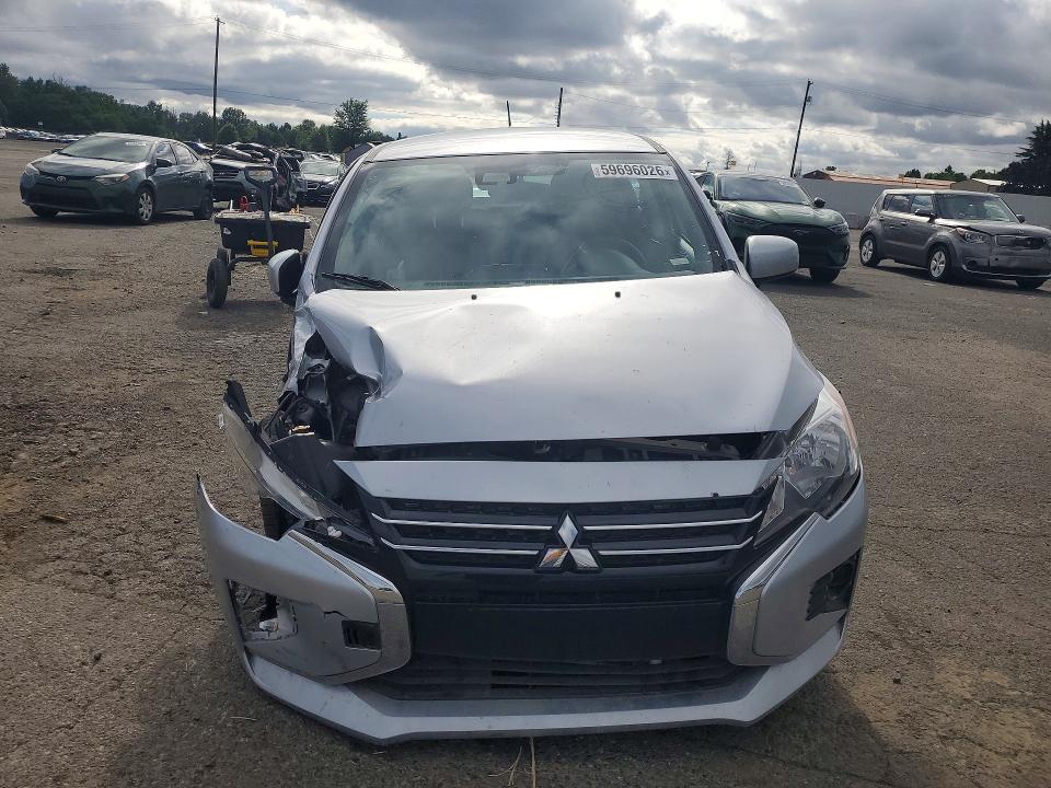 2024 Mitsubishi Mirage VIN ML32AUHJXRH032286 COPART salvage auction — FRONT END, Fl - Certificate Of Destruction (P), sold $1,600 on 2026-07-15 (photo 5)
