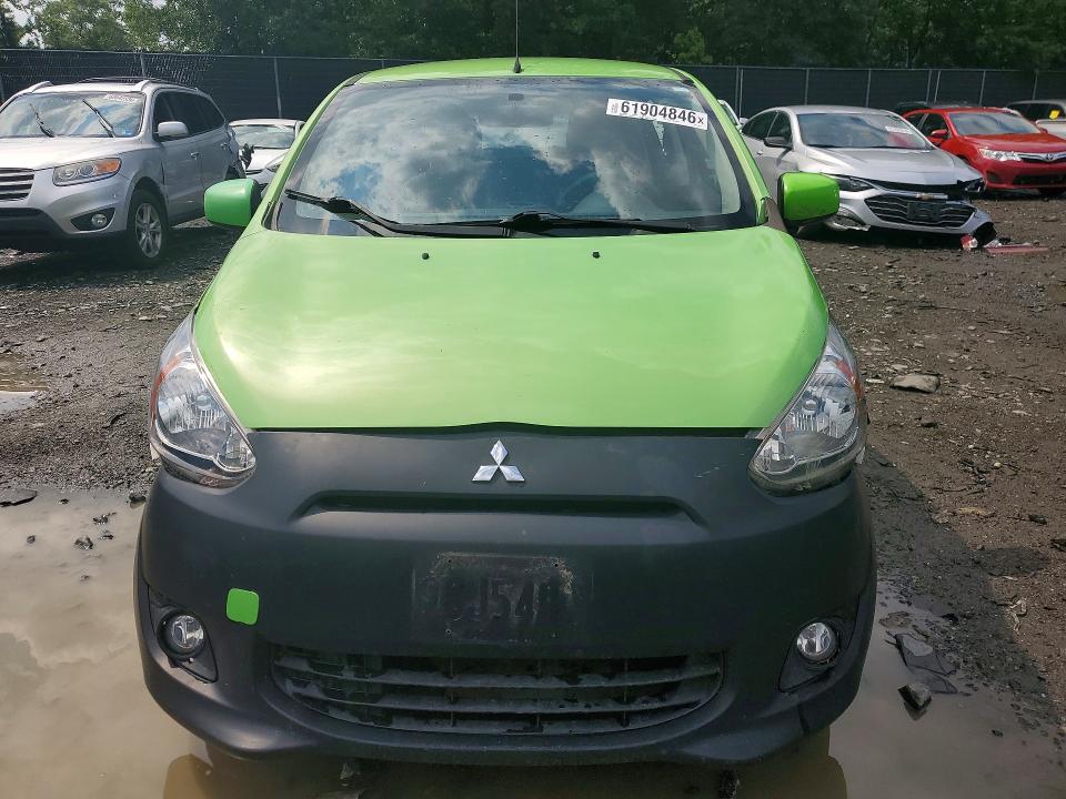 2014 Mitsubishi Mirage VIN ML32A3HJ2EH006771 COPART salvage auction — SIDE, Md - Cert Of Salvage > 75% Damage, sold $200 on 2026-07-28 (photo 5)
