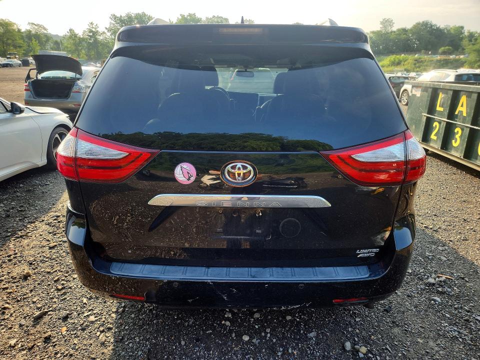 2015 Toyota Sienna VIN 5TDDK3DC3FS106899 COPART salvage auction — FRONT END, Ct - Cert Of Title-Salvage, sold $500 on 2026-07-28 (photo 6)