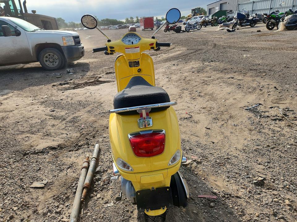 2008 Vespa Lx VIN ZAPC386B885007903 COPART salvage auction — SIDE, IL - SALVAGE CERTIFICATE, sold $50 on 2026-07-30 (photo 4)