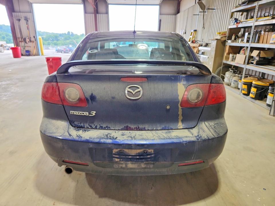 2006 Mazda 3 VIN JM1BK32F261484004 COPART salvage auction — FRONT END, PA - CERTIFICATE OF SALVAGE, sold $375 on 2026-07-31 (photo 6)