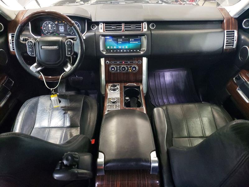 2017 Land rover RANGE ROVER VIN SALGS2FV4HA327684 COPART salvage auction — MINOR DENT/SCRATCHES, PA - CERT OF TITLE (P), sold $7,400 on 2026-07-30 (photo 8)