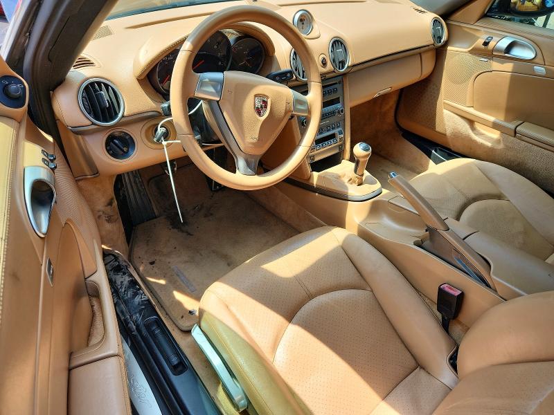 2005 Porsche Boxster VIN WP0CA29805U711969 COPART salvage auction — SIDE, PA - CERT OF SALV-R=RECONSTRUCTED, sold $5,200 on 2026-07-15 (photo 8)