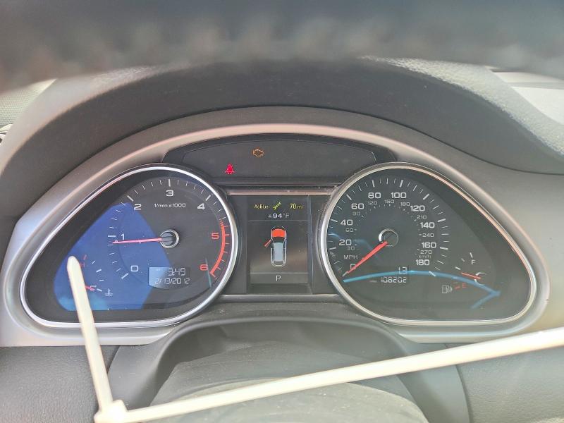 2013 Audi Q7 VIN WA1LMAFE2DD005526 COPART salvage auction — NORMAL WEAR, Mo - Certificate Of Title, sold $1,150 on 2026-07-23 (photo 9)
