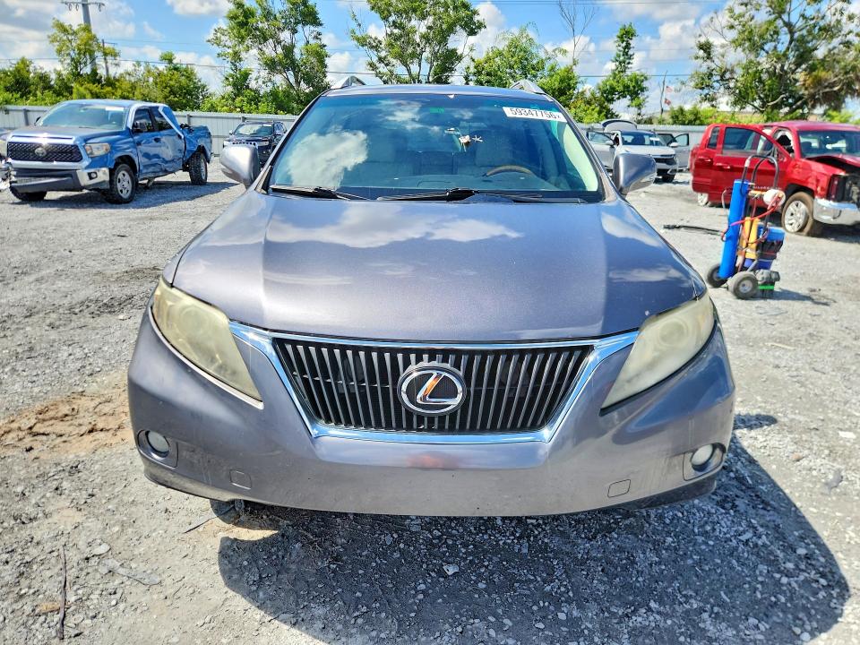2012 Lexus Rx VIN 2T2ZK1BA5CC066109 COPART salvage auction — SIDE, Fl - Cert Of Title Slvg Rebuildable, sold $2,100 on 2026-07-28 (photo 5)