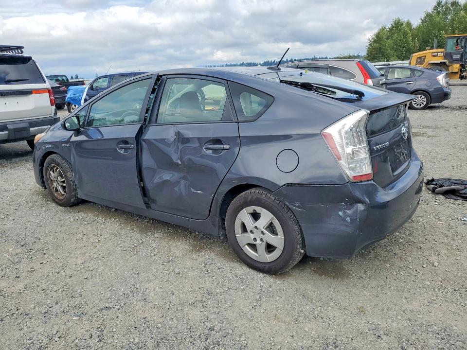 2011 Toyota Prius VIN JTDKN3DU4B5323756 COPART salvage auction — SIDE, WA - BILL OF SALE, sold $500 on 2026-07-27 (photo 2)