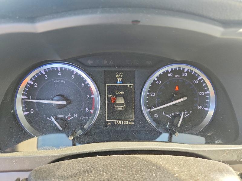 2015 Toyota Highlander VIN 5TDDKRFH8FS153311 COPART salvage auction — REAR END, Ca - Salvage Certificate, sold $4,750 on 2026-07-30 (photo 9)