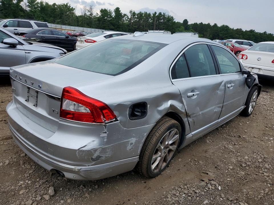 2016 Volvo S80 VIN YV140MAK6G1196680 COPART salvage auction — FRONT END, Md - Cert Of Salvage < 75% Damage, sold $250 on 2026-08-10 (photo 3)