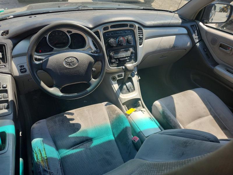 2005 Toyota Highlander VIN JTEDP21A950074360 COPART salvage auction — MECHANICAL, Ks - Dealer Only Clean Title, sold $200 on 2026-07-30 (photo 8)