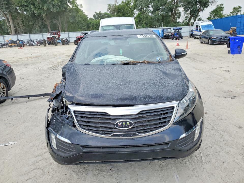 2011 Kia Sportage VIN KNDPC3A24B7145186 COPART salvage auction — FRONT END, FL - CERTIFICATE OF TITLE, sold $300 on 2026-07-21 (photo 5)