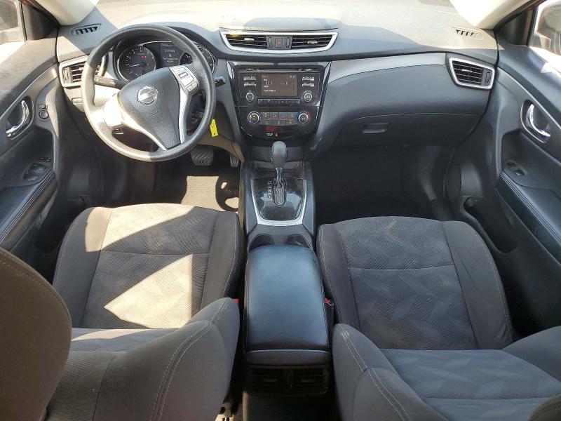 2016 Nissan Rogue VIN KNMAT2MV5GP621541 COPART salvage auction — FRONT END, Salvage Title, sold $1,150 on 2026-07-17 (photo 8)