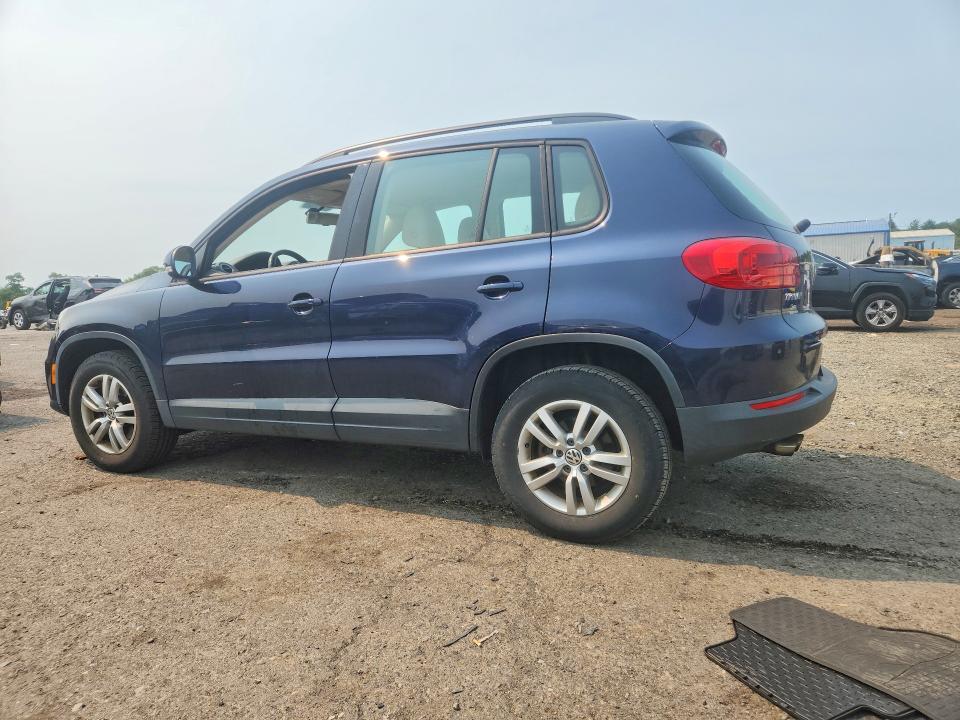 2016 Volkswagen Tiguan VIN WVGBV7AXXGW593335 COPART salvage auction — SIDE, Pa - Certificate Of Salvage, sold $1,850 on 2026-07-28 (photo 2)